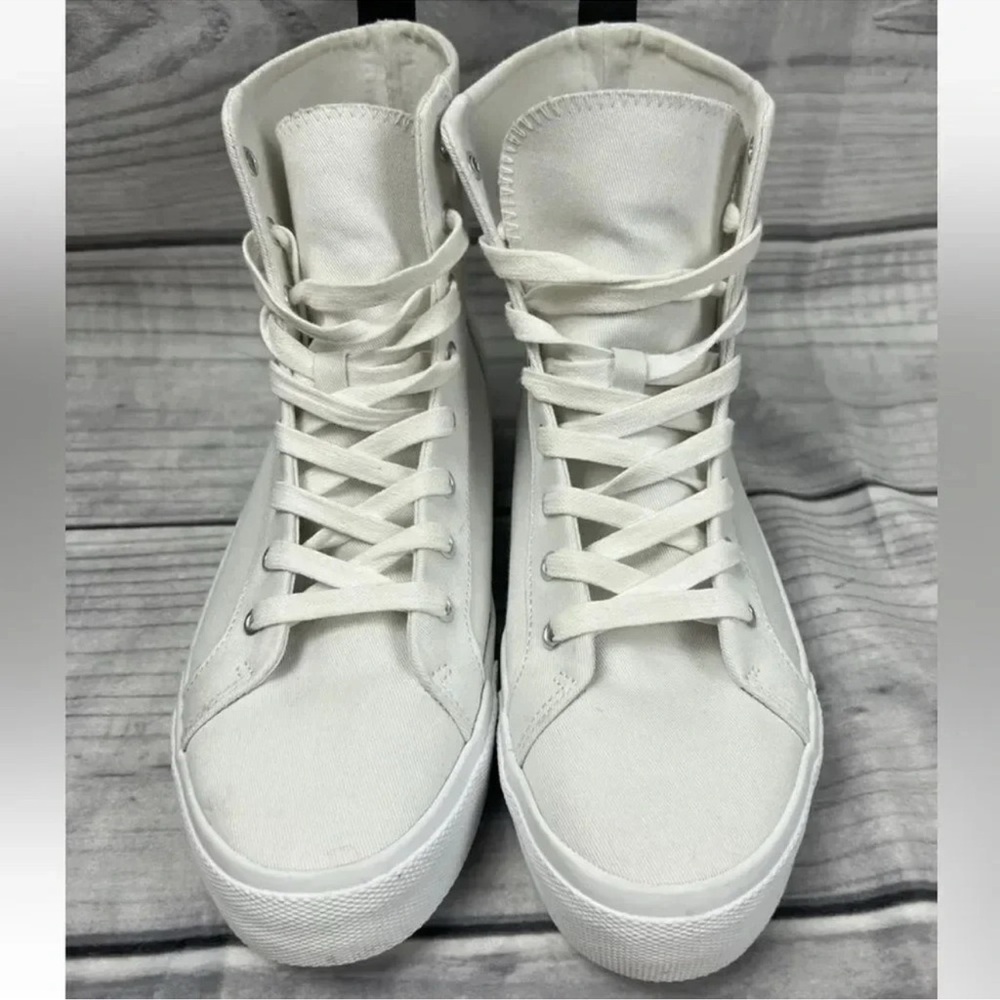 Zara Disney Mickey Mouse High Top Canvas Sneakers In Pristine Condition 37 size - Picture 3 of 7